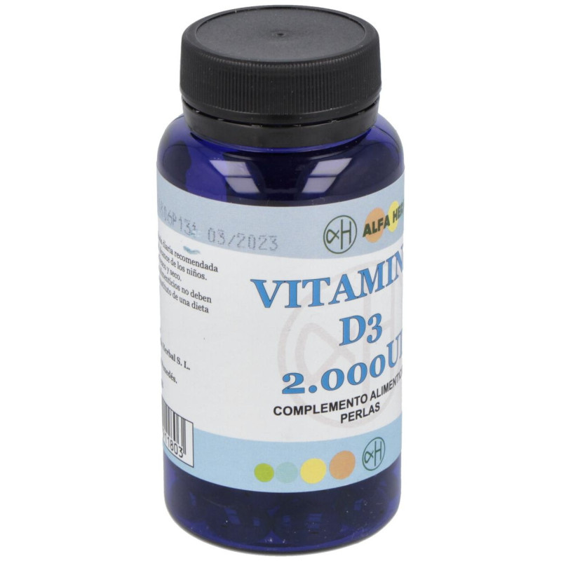 Alfa Herbal Vitamina D3 2000Ui 100Caps