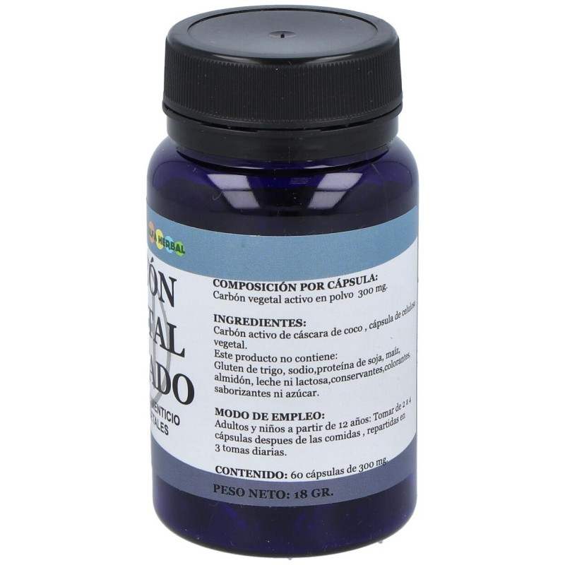 Alfa Herbal Carbon Vegetal Activado 60Caps