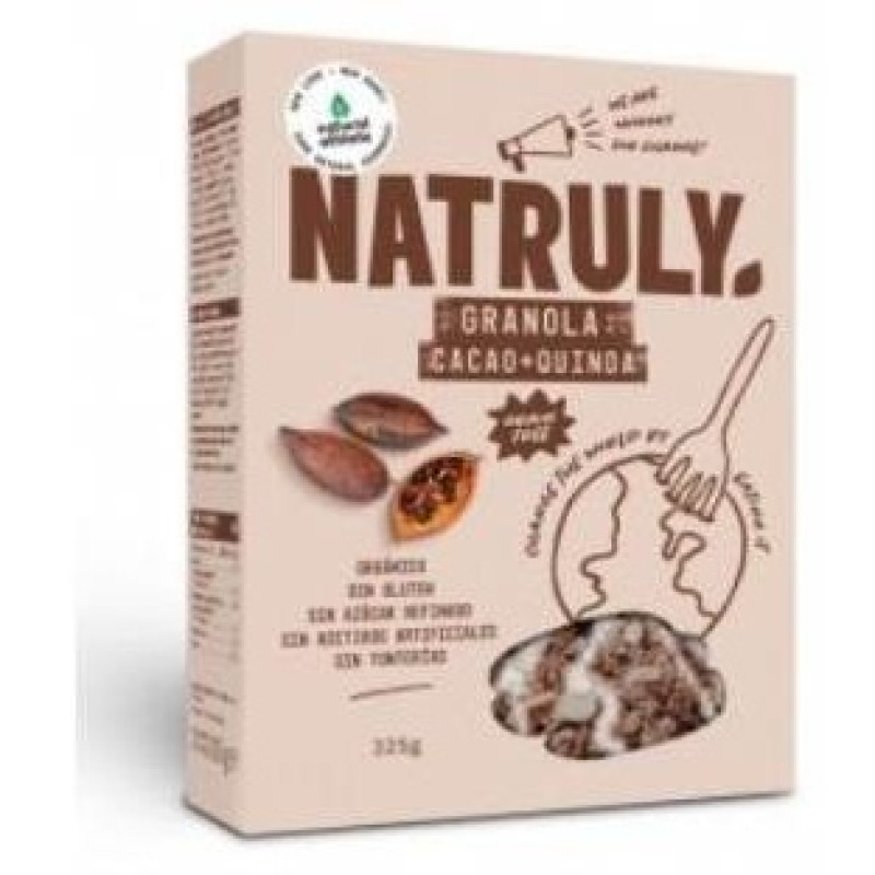 Granola de Cacao, Coco y Quinoa Bio 325g - Natruly
