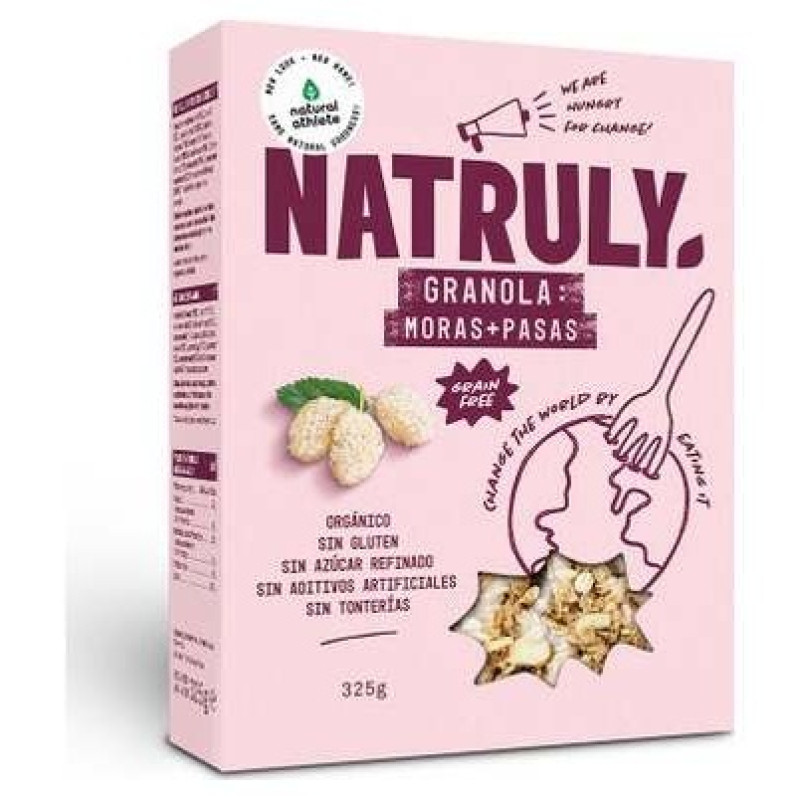 Granola de Moras y Pasas Bio 325g - Natruly