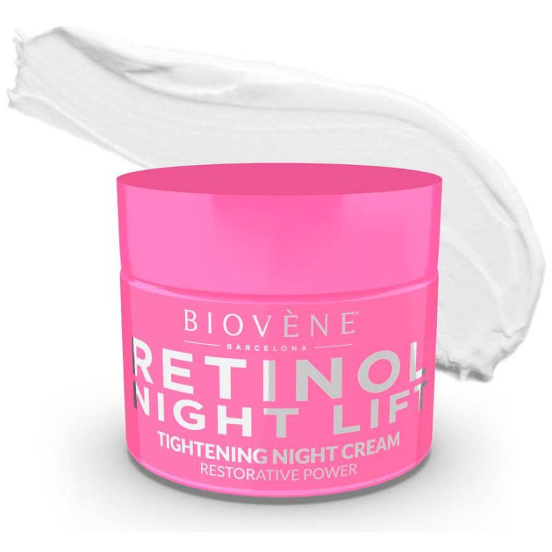 Retinol Night Lift Tightening Night Cream Restorative Power 50 ml - Biovene