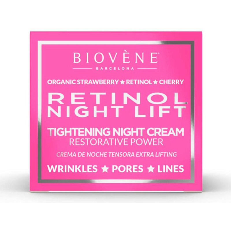 Retinol Night Lift Tightening Night Cream Restorative Power 50 ml - Biovene