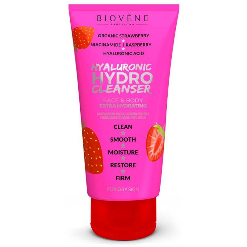 Hyaluronic Hydro Cleanser Face y Body Extra Hydrating 200 ml - Biovene