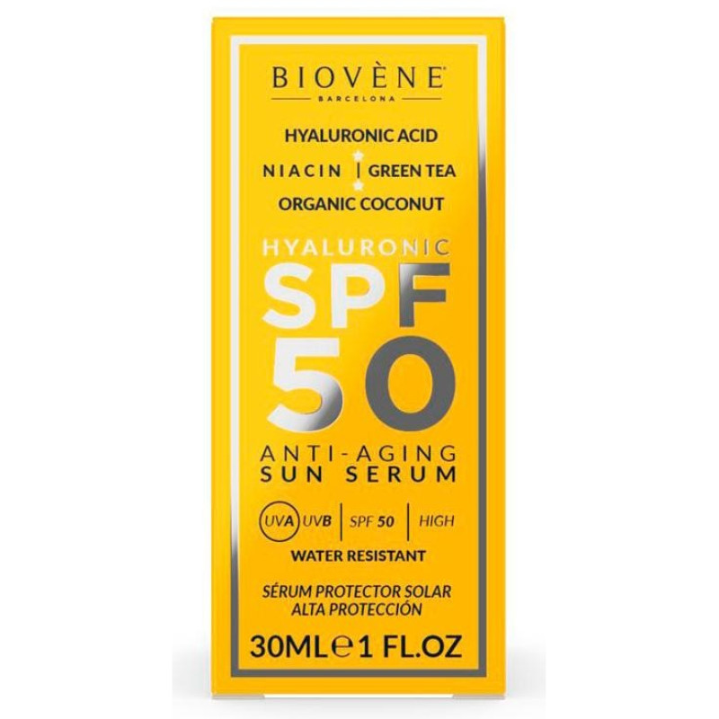Hyaluronic Anti - Aging Sérum Solar spf50 30 ml - Biovne