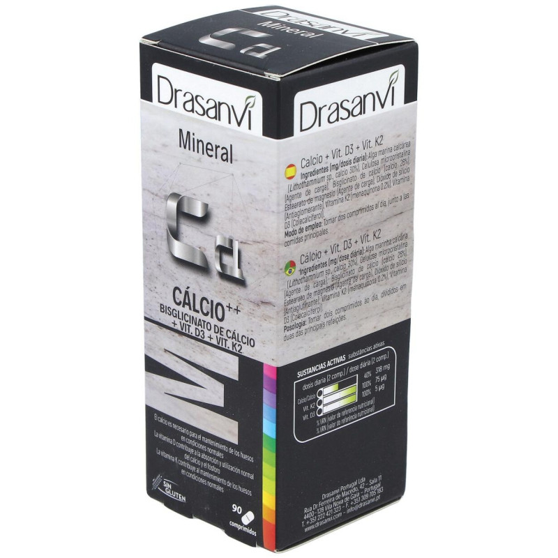 Drasanvi Mineral Calcio Vitamina D3+K2 90Comp