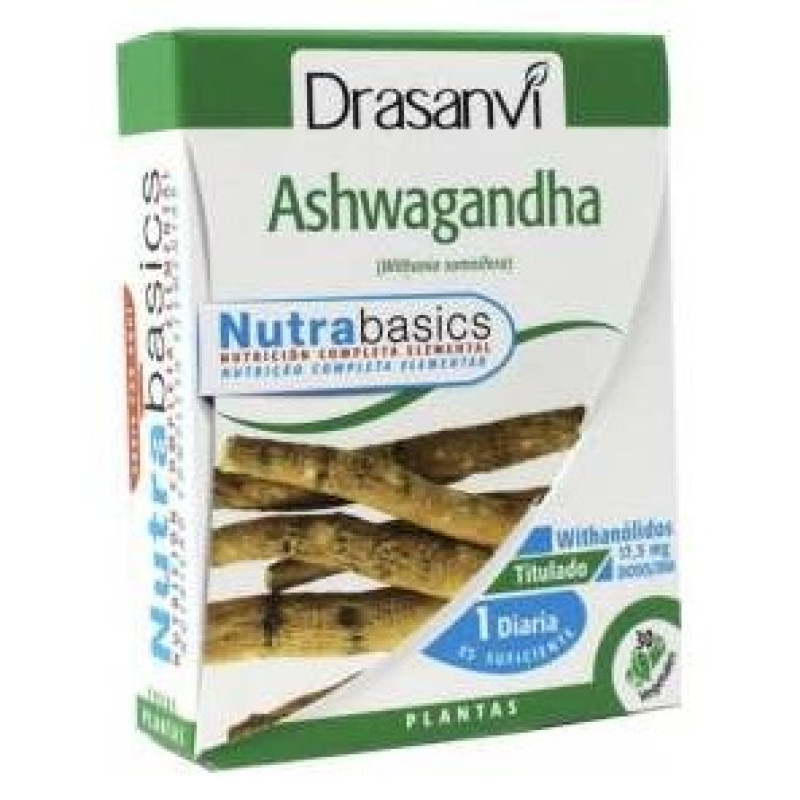 Nutrabasics Ashwagandha 30cap - Drasanvi