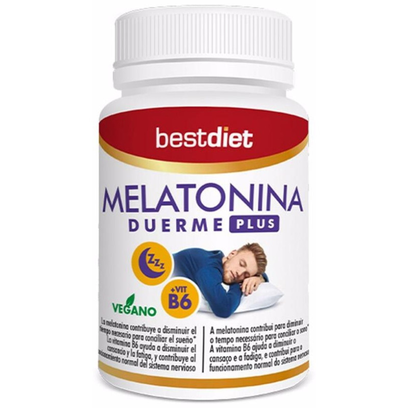 Melatonina Duerme Plus 30caps - Bestdiet