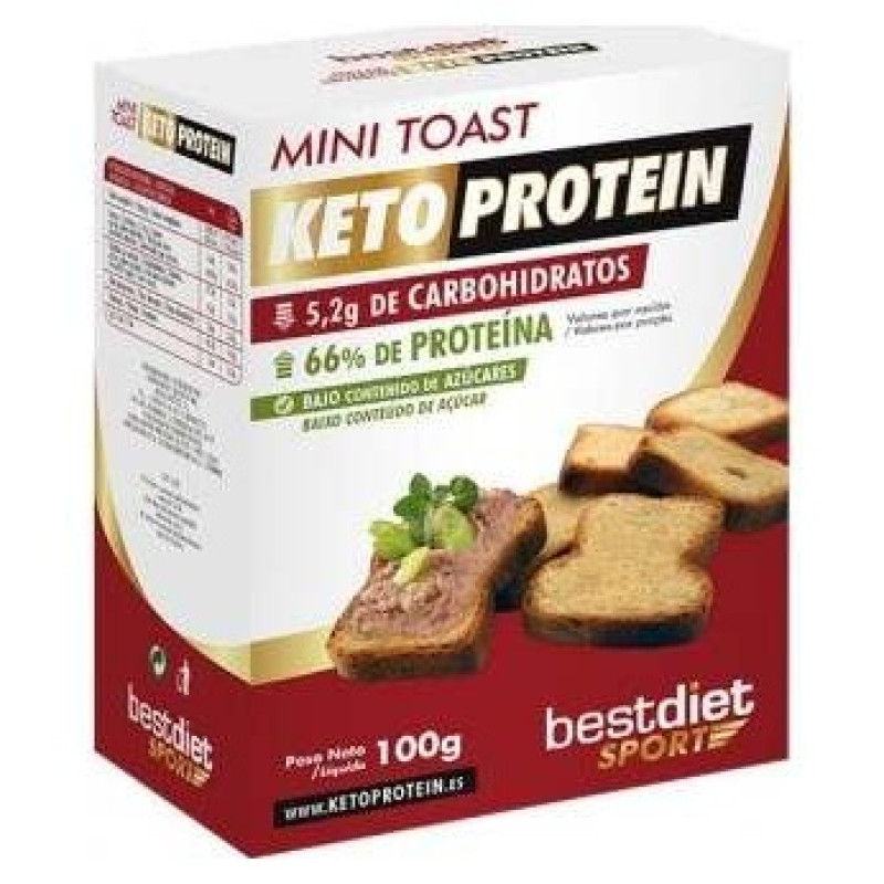 Bestdiet Mini Tostadas Ketoprotein 100g - Keto Protein