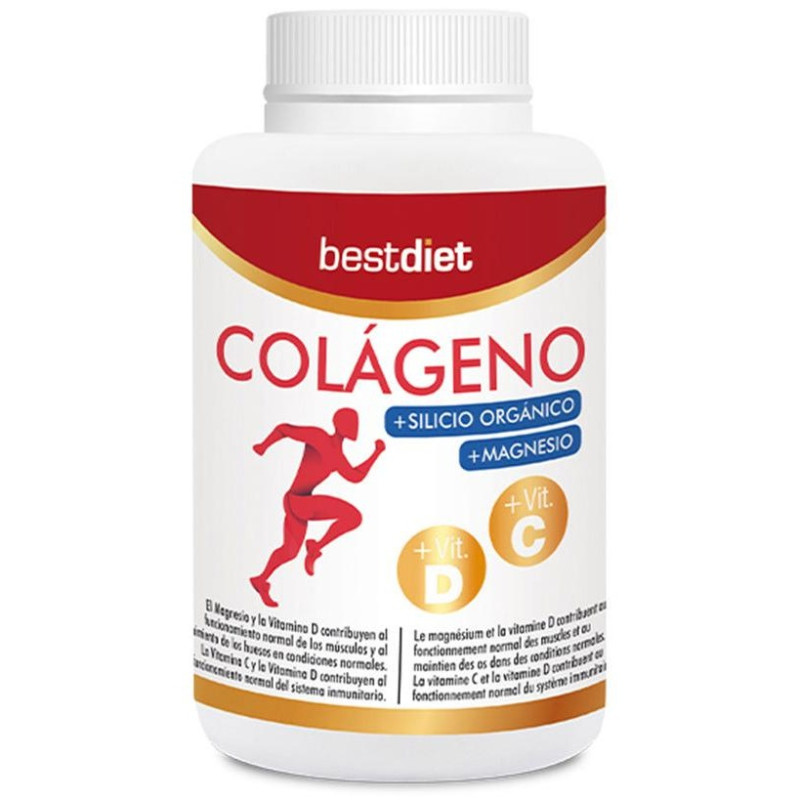 Colágeno + Silicio Orgánico 120 Caps - Best Diet