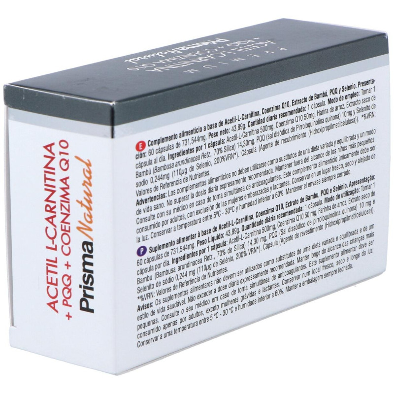 Premium Acetil L - Carnitina 1ud - Prisma Natural