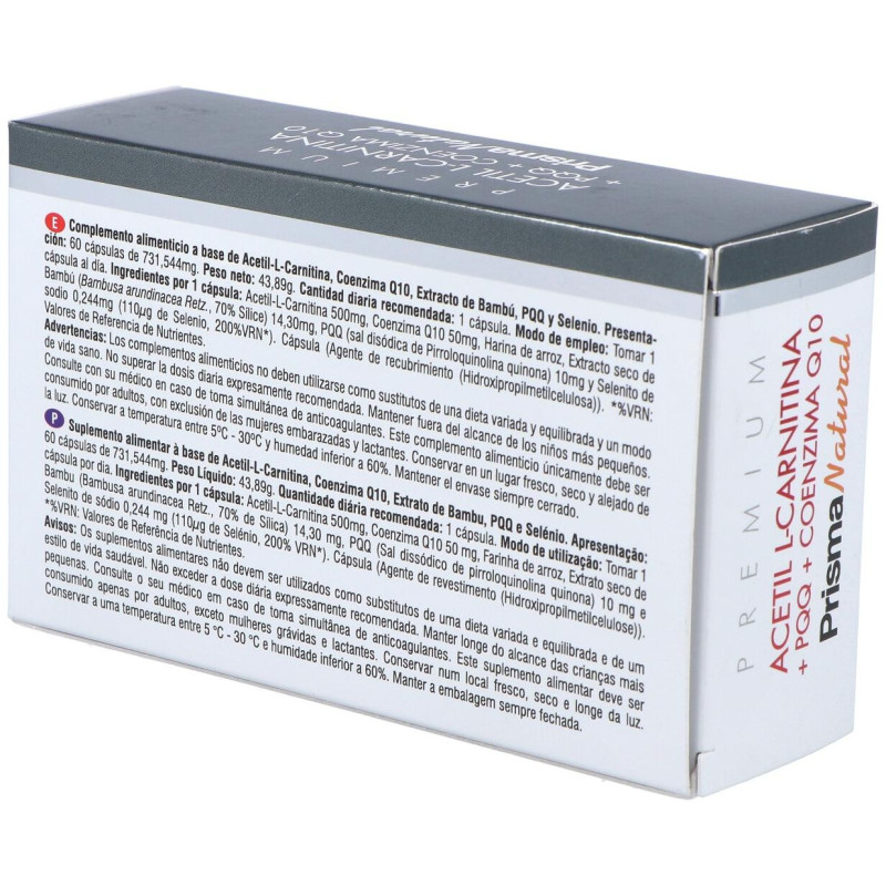 Premium Acetil L - Carnitina 1ud - Prisma Natural