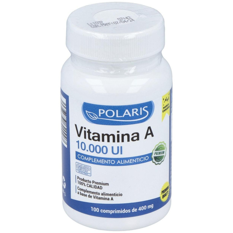 Vitamina a 10000ui 100comp - Polaris