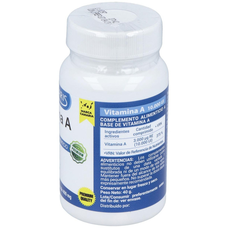 Vitamina a 10000ui 100comp - Polaris