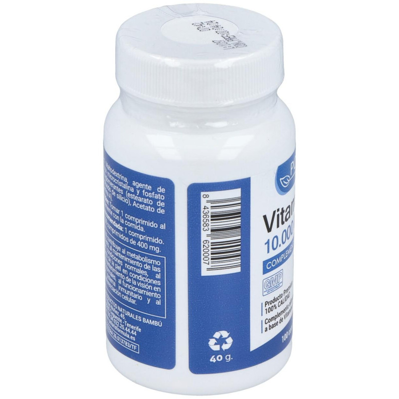 Vitamina a 10000ui 100comp - Polaris