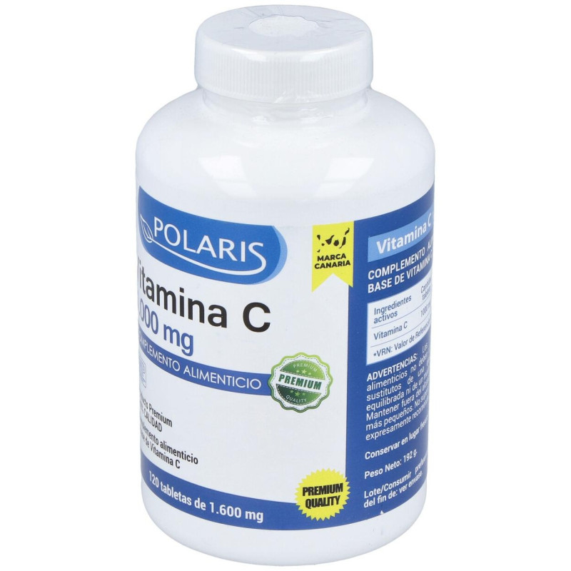 Vitamina C 1000mg 120comp - Polaris