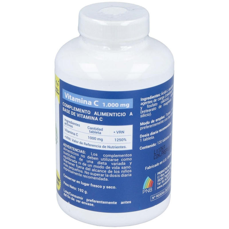 Vitamina C 1000mg 120comp - Polaris