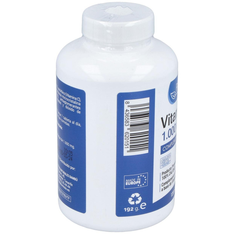 Vitamina C 1000mg 120comp - Polaris