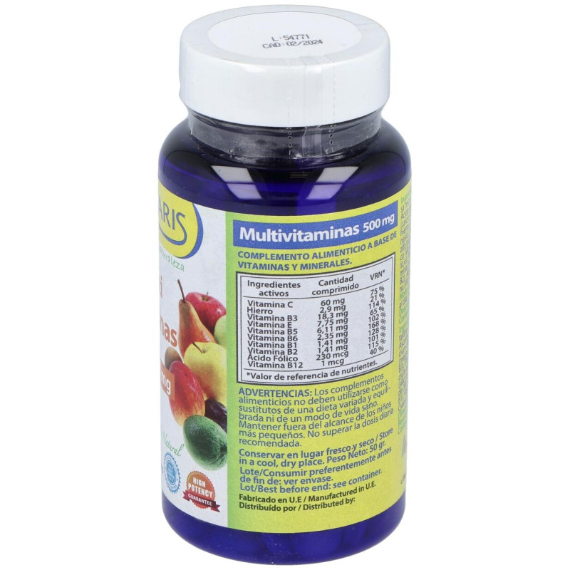 Multivitaminas 500Mg. 100Comp. 2