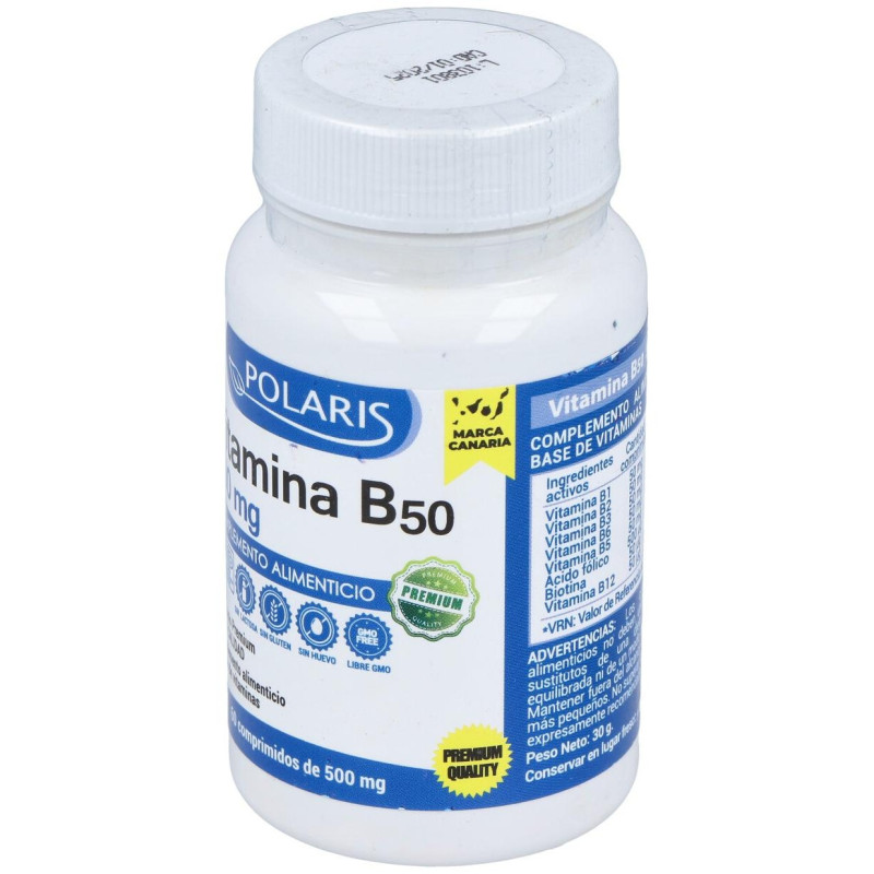 Vitamina B50 500mg. 60comp - Polaris