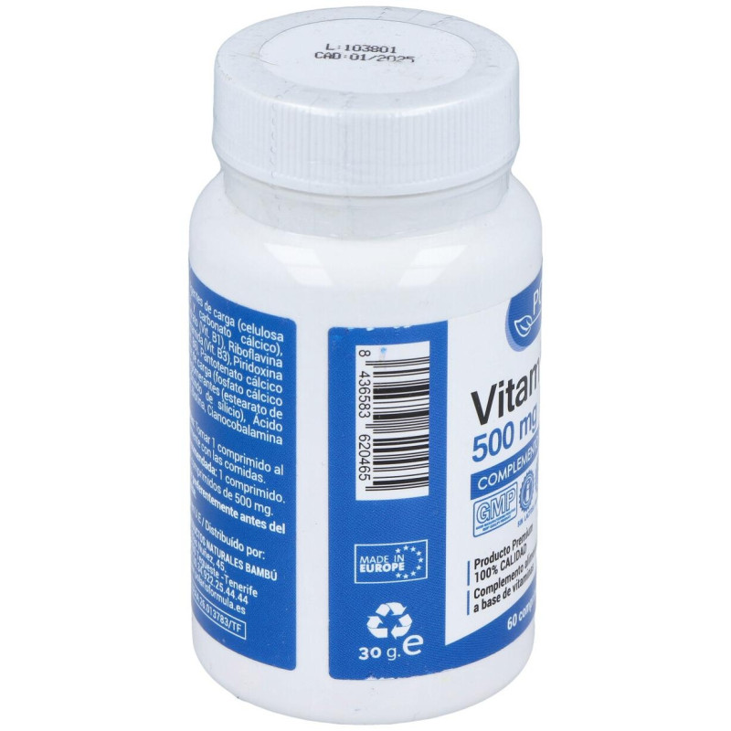 Vitamina B50 500mg. 60comp - Polaris