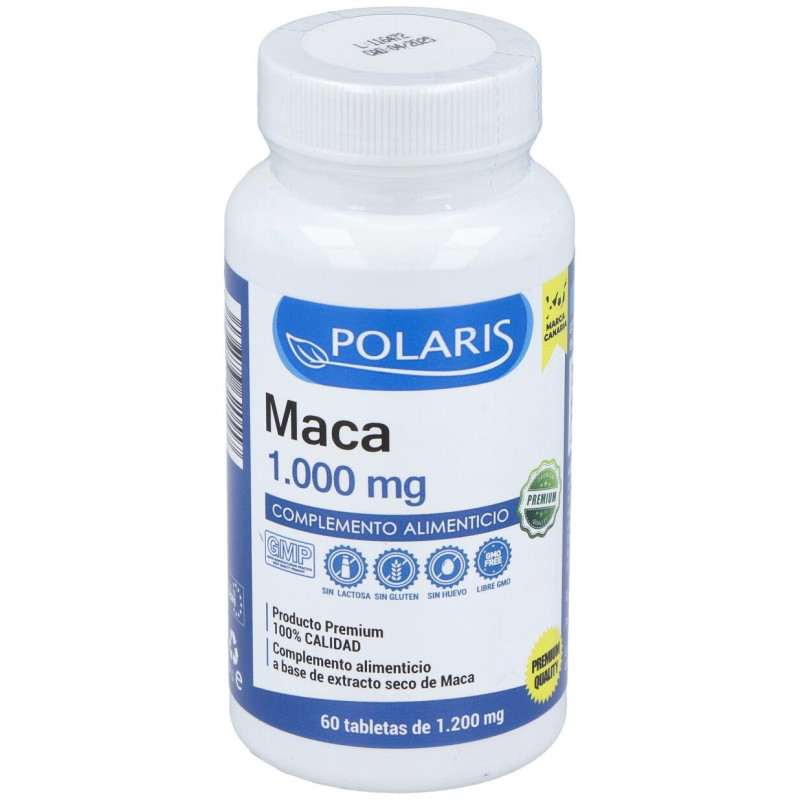 Maca 1000mg 60 Tabletas - Polaris