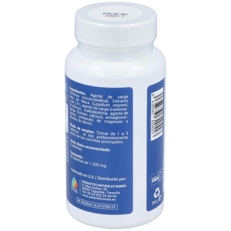 Maca 1000mg 60 Tabletas - Polaris