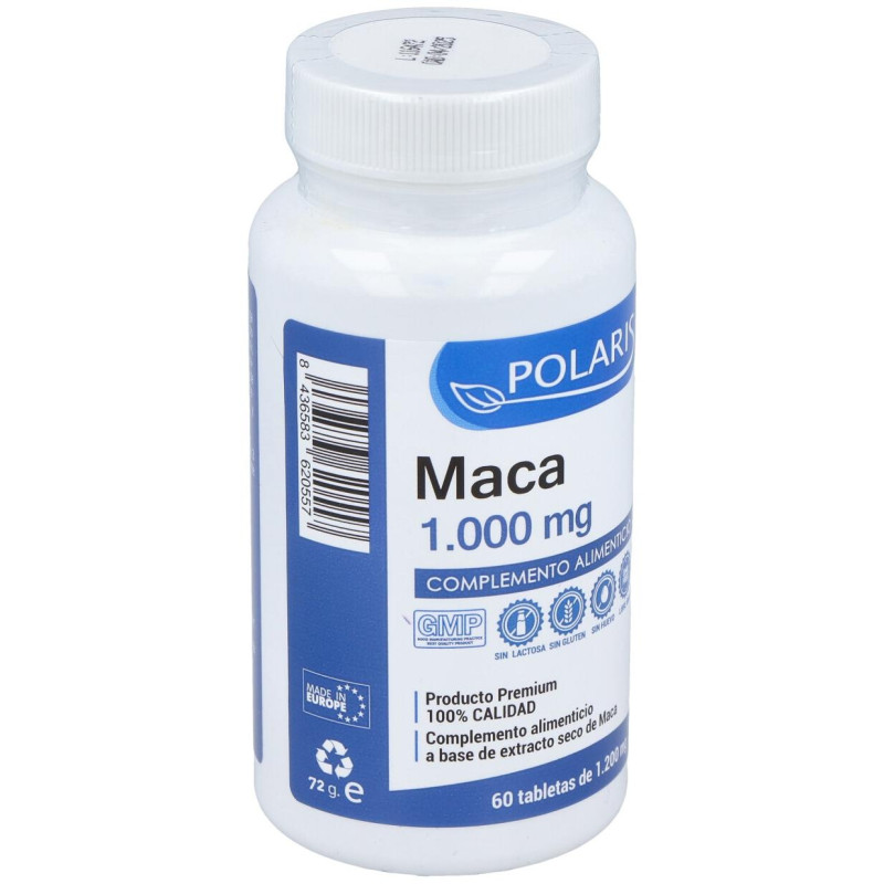 Maca 1000mg 60 Tabletas - Polaris