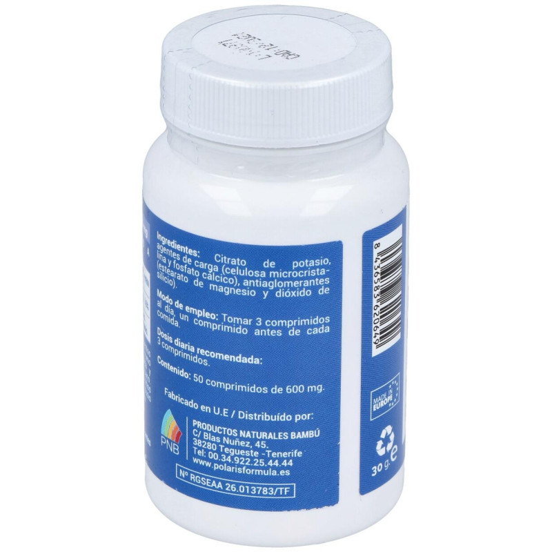 Polaris Citrato Potasio 300Mg 50Comp