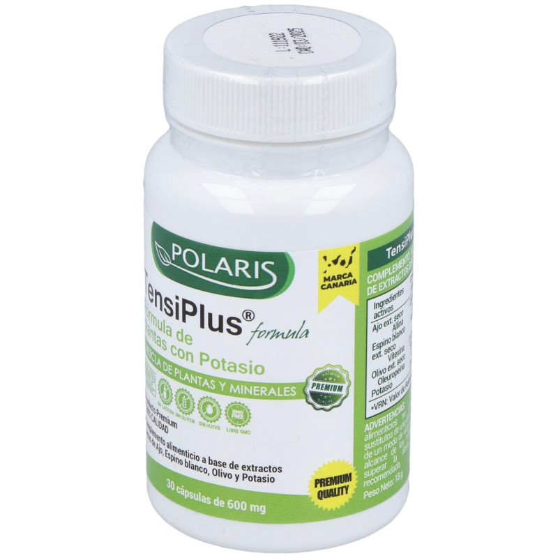 Tensiplus (Ajo+Espino Blanco) 500Mg. 30Cap