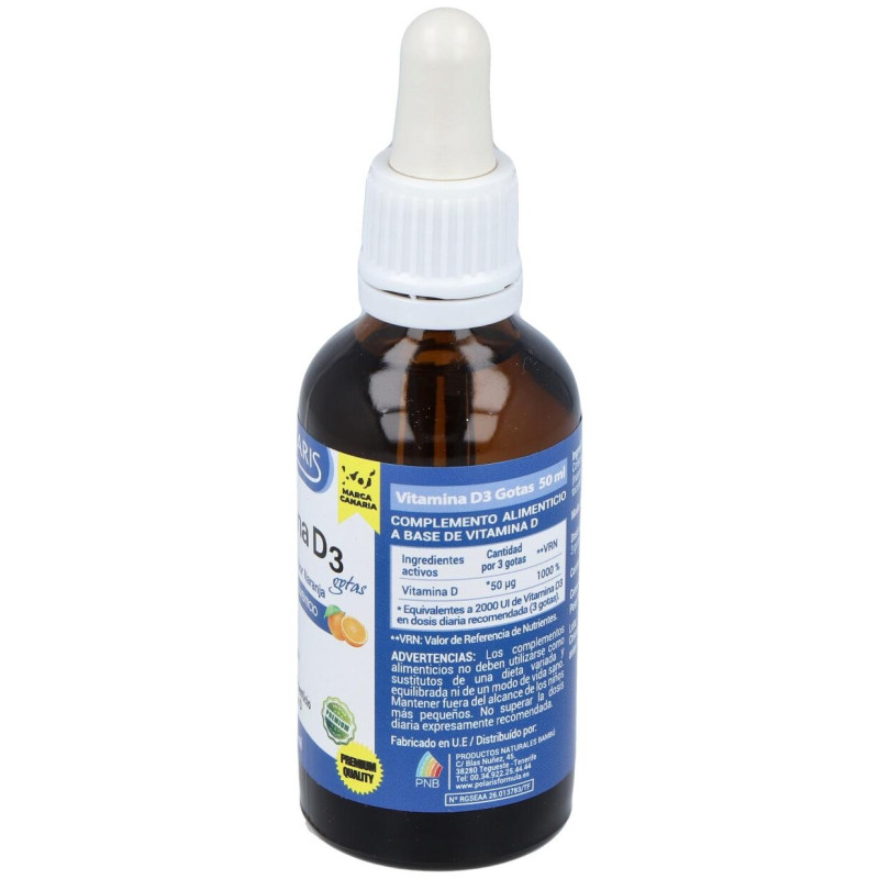 Polaris Vitamina D 3 Gotas 50Ml