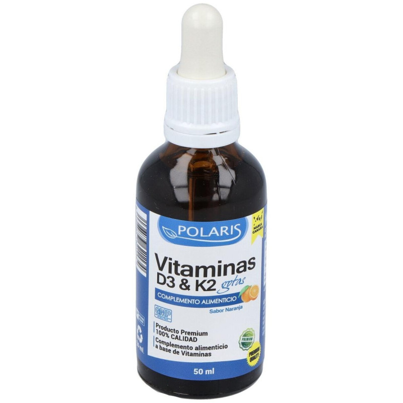 Polaris Vitamina D3-K2 Gotas 50Ml