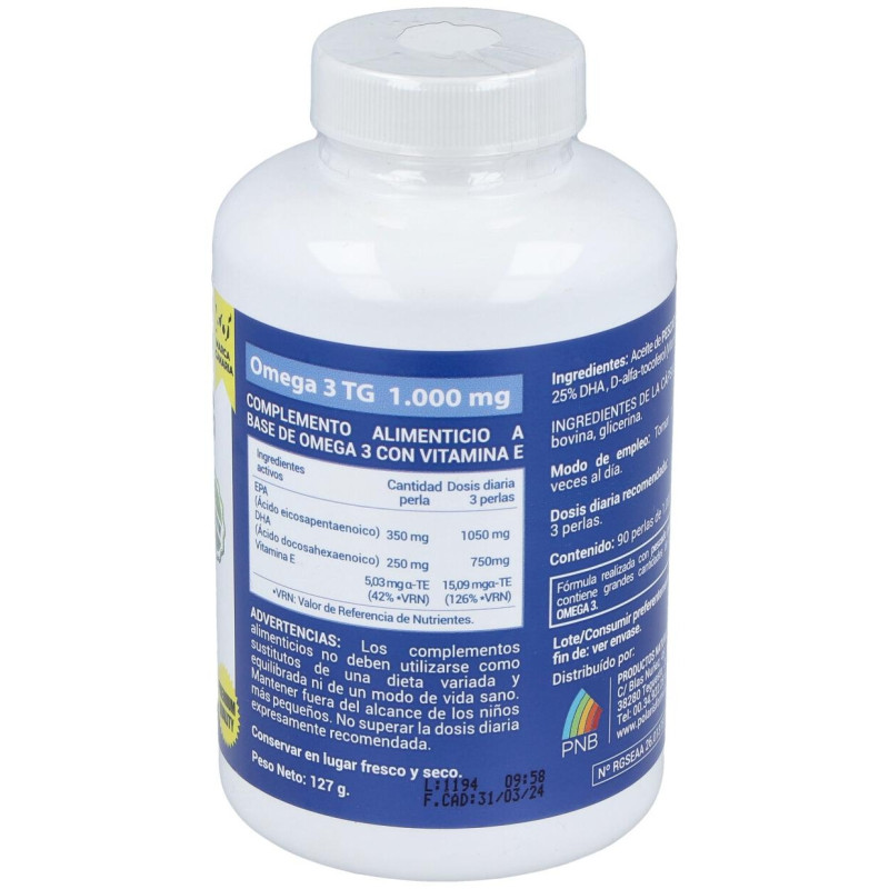 Polaris Omega 3 Tg 1000Mg 90 Perlas