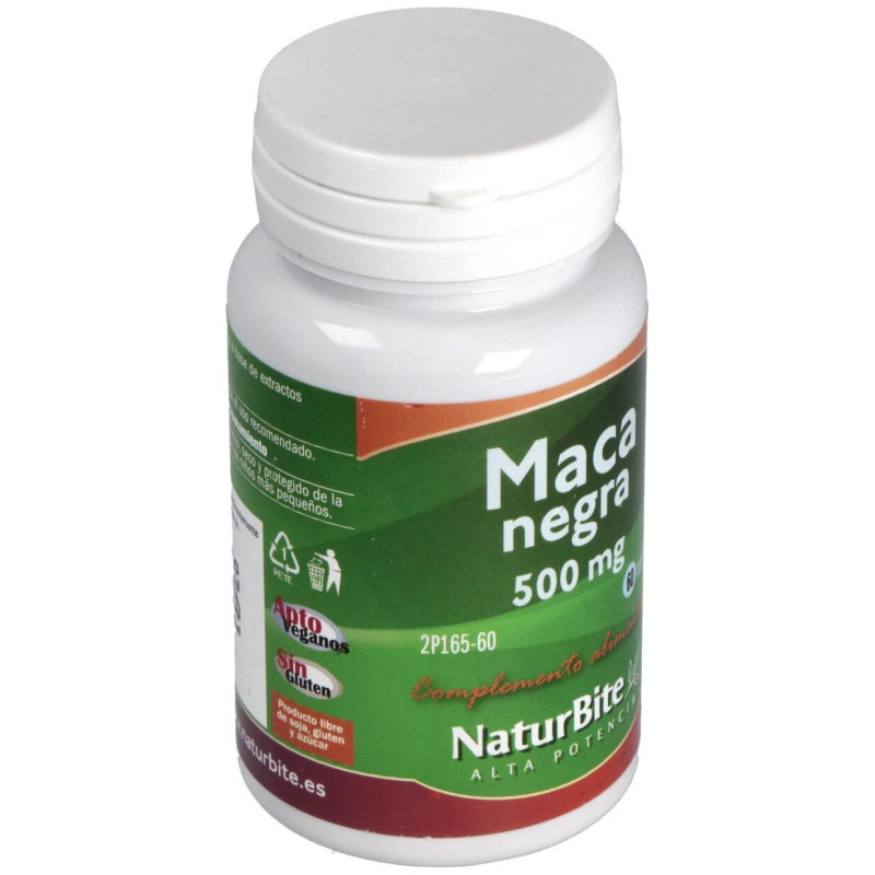 Maca Negra Andina 500mg 60tabs - Naturbite
