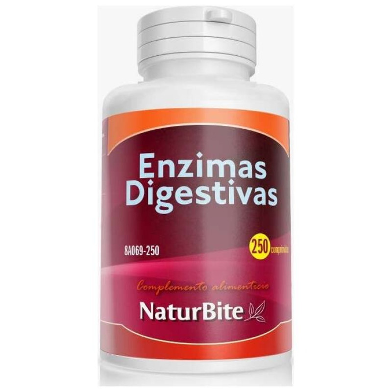 Naturbite Enzimas Digestivas 250Comp