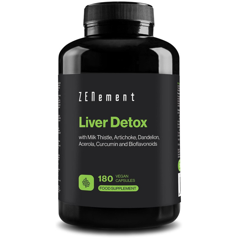 Detox Hígado 180 Cápsulas - Zenement