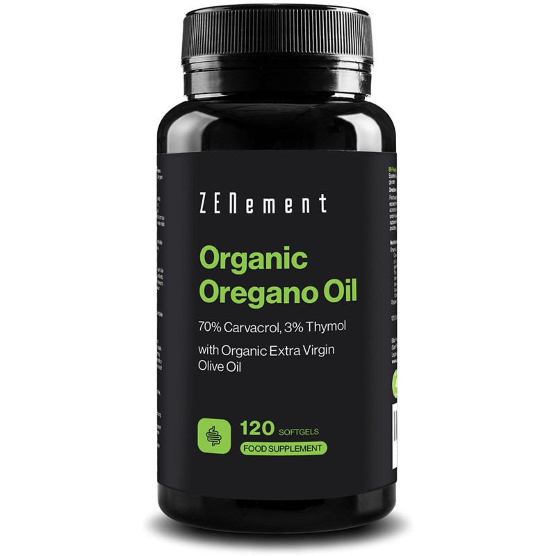 Aceite de Orégano Ecológico 120 Cápsulas - Zenement