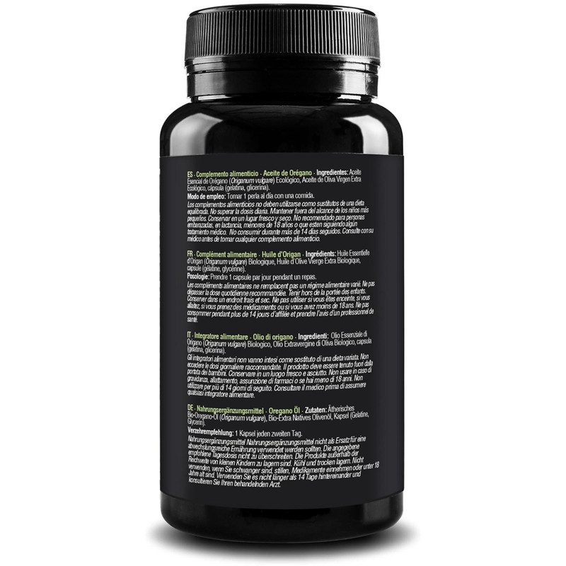 Aceite de Orégano Ecológico 120 Cápsulas - Zenement