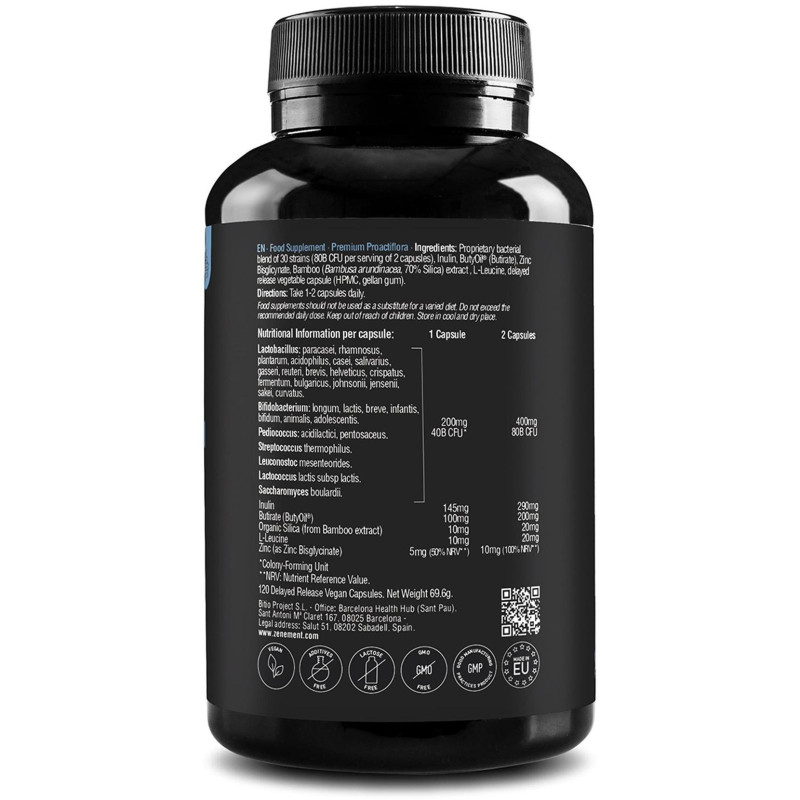 Premium Proactiflora 120 Caps - Zenement
