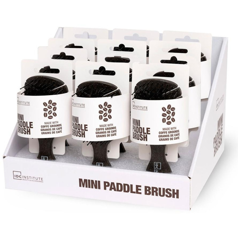 Natural Fibers Mini Paddle Brush Restos Café 1ud - Idc Institute