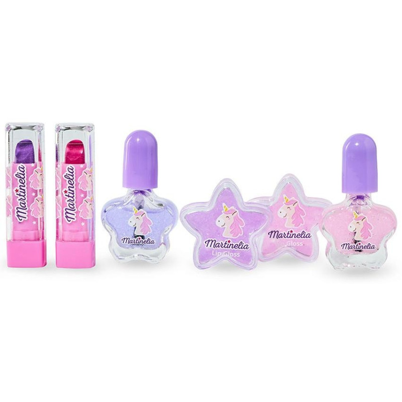 Martinelia Set Little Unicorn Face +3 Years 6Uds