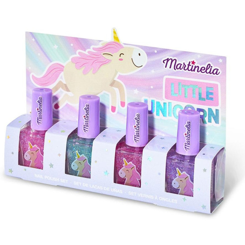 Set Little Unicorn Nail Polish 4uds - Martinelia