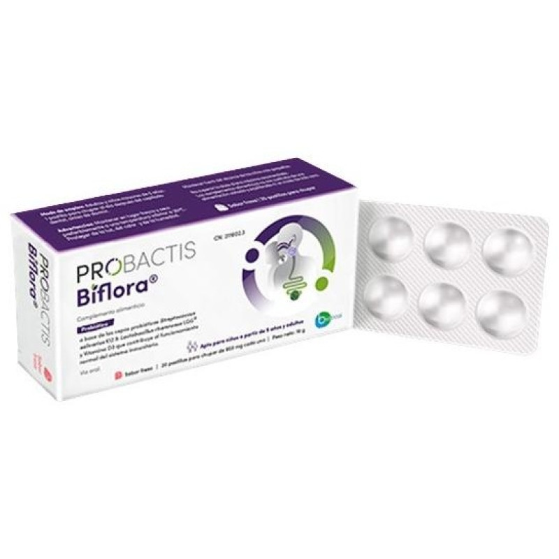 Botical Health Probactis Biflora Pastillas para Chupar 20 Unidades - Probactis