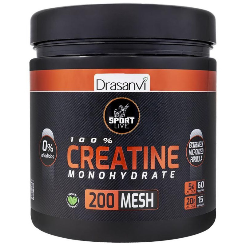 Creatine 100% Monohydrato Sport Live 300g - Drasanvi