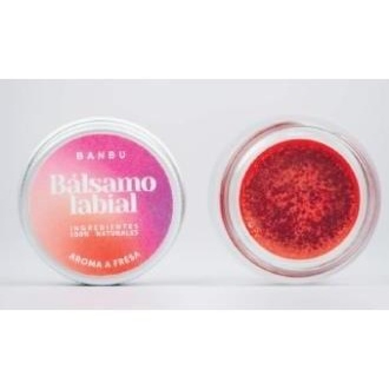 Balsamo-Pintalabios Hidratante Fresa 5M Eco Vegan