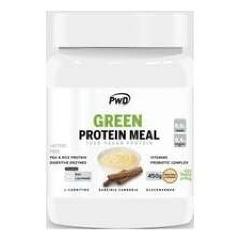 Pwd Green Protein Meal Creme Brule Cinnamon 450g - Pwd Nutrition