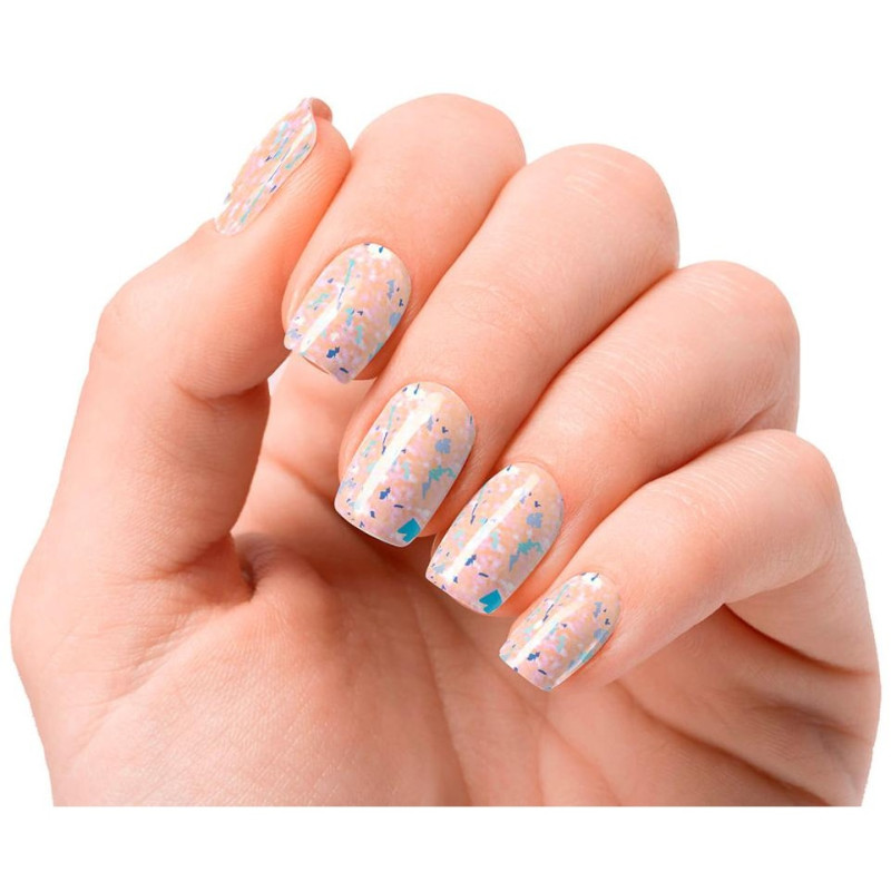 Láminas de Uñas de Gel Peach Galettes Premium Luxe Metallic 20 u - Nooves