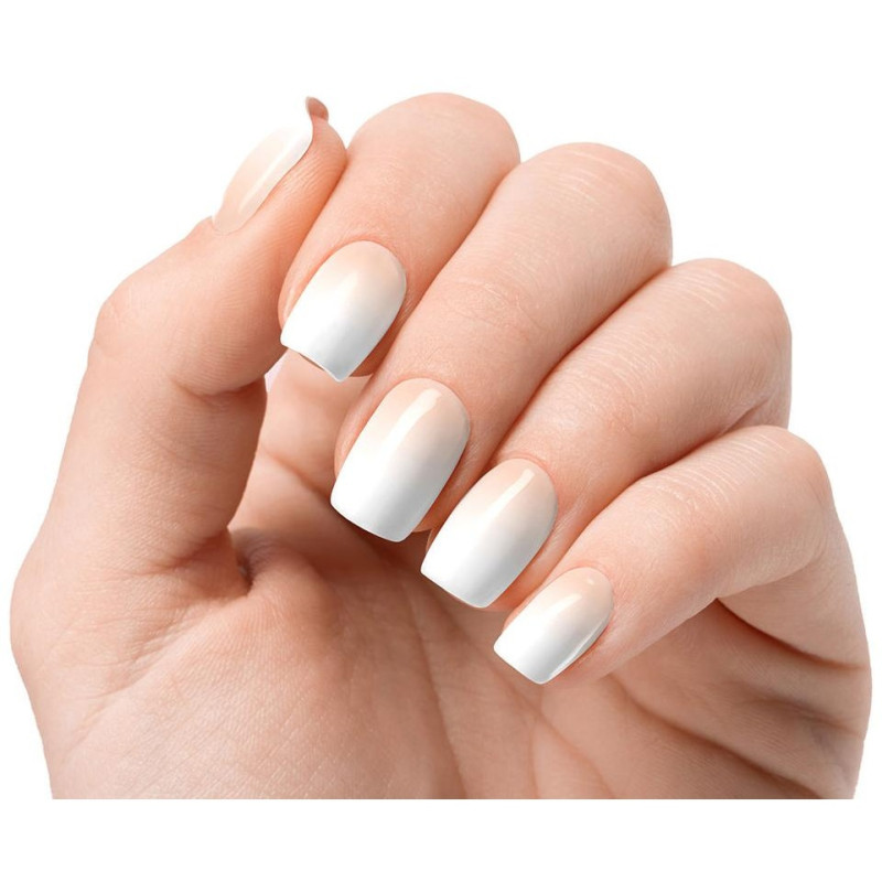 Láminas de Uñas de Gel Nude Baby Boomer Premium Luxe Gradient 20 u - Nooves