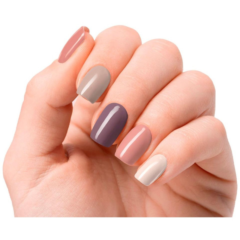 Láminas de Uñas de Gel Secret Earth Premium Luxe Solid Color 20 u - Nooves