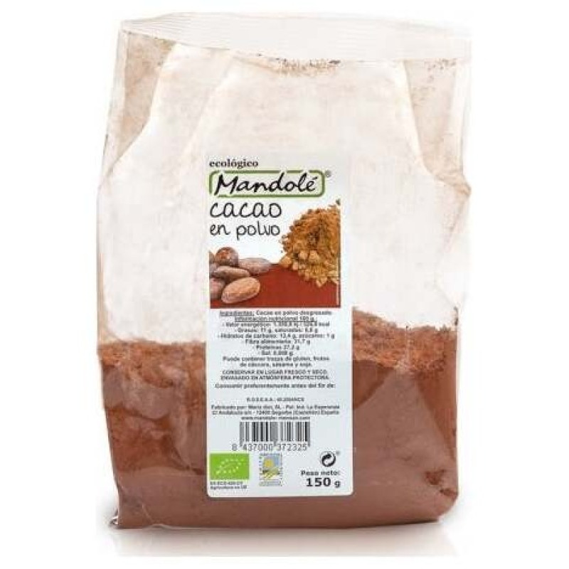 Cacao Polvo Bio 150g - Mandole