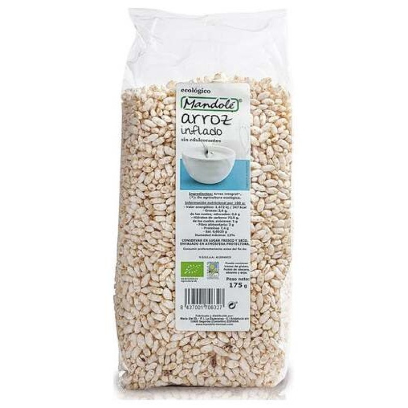 Arroz Hinchado Int Bio 375g - Mandole